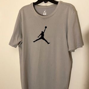 Grey Jordan Jersey Men Boys Basketball Dri-fit